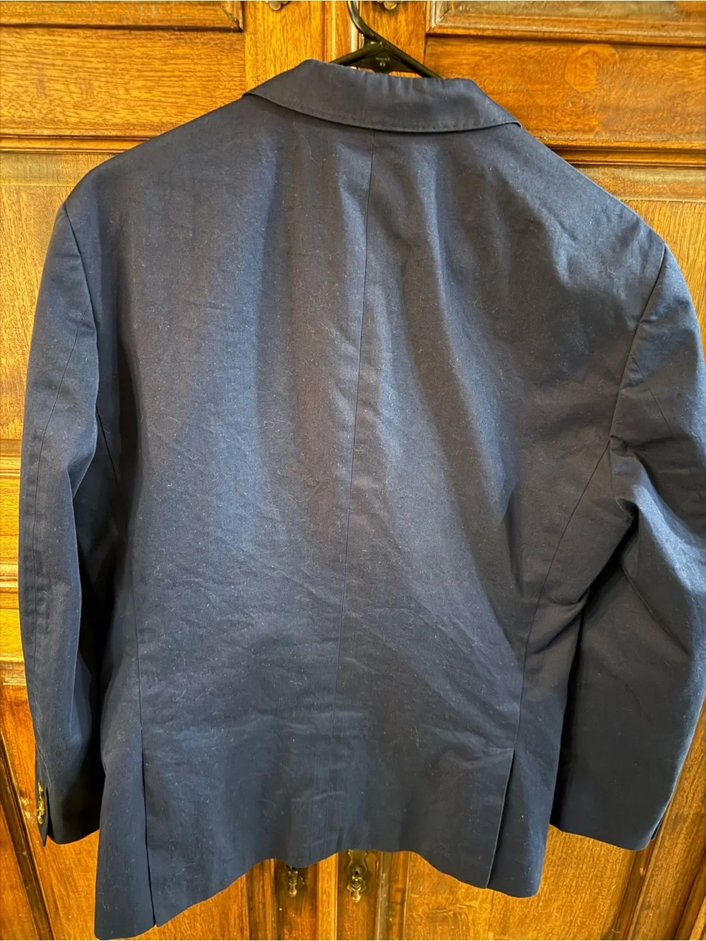 J. Crew Men's Ludlow Jacket Blazer Sport Coat 66267 Larusmiani Navy Blue 38R
